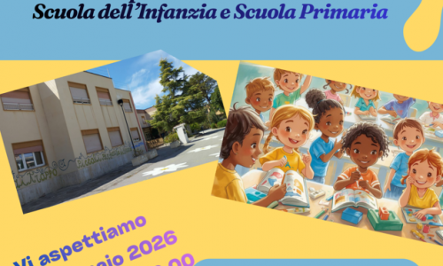 Open day  infanzia e primaria Pirandello 14 gennaio 2026