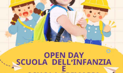 Open day  infanzia e primaria plesso V. La Barbera